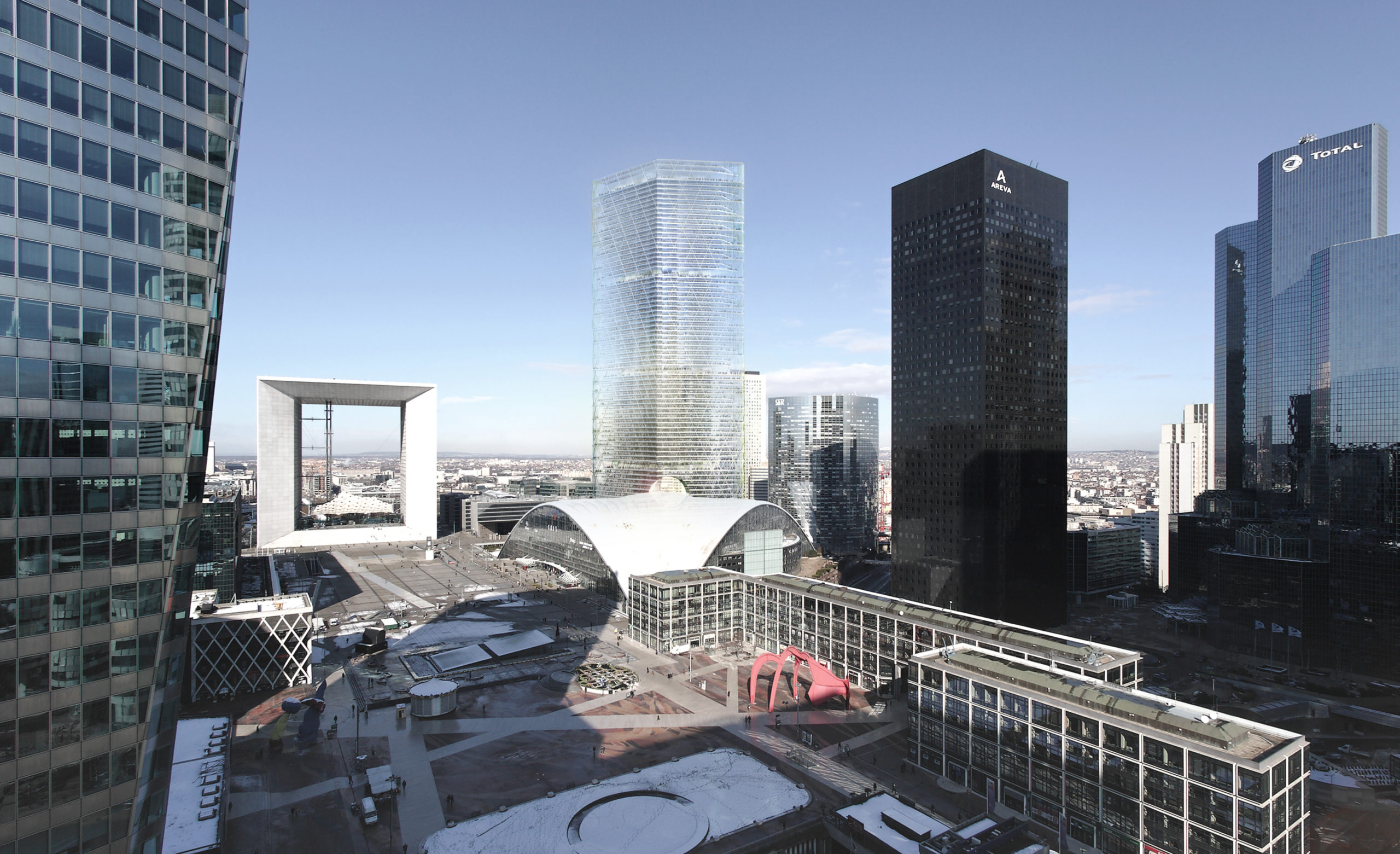 Tour Signal (H&dM) /// Concours - Julien Combes Architecte Toulon